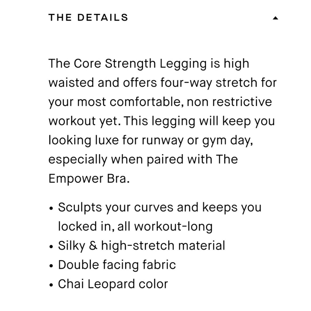 🐆NWT🐆Good American Leopard Legging - Picture 5 of 6
